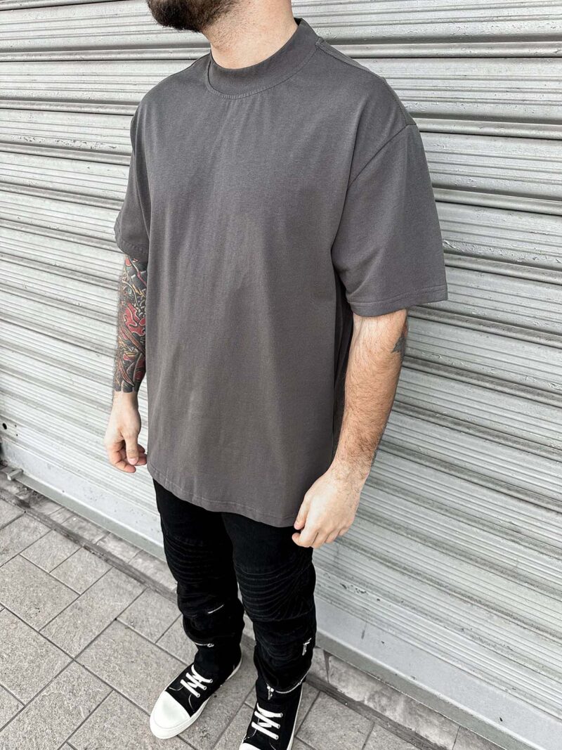 T Shirt Oversize Tessuto Doppiato