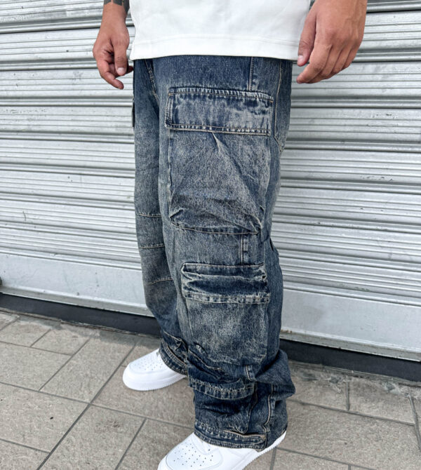 Cargo Heavy Pocket Blu Wash