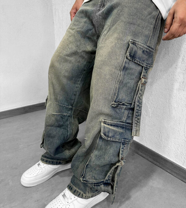 Cargo Laces Jeans