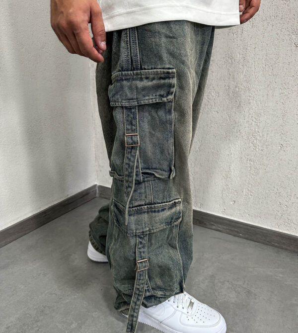 Cargo Laces Jeans