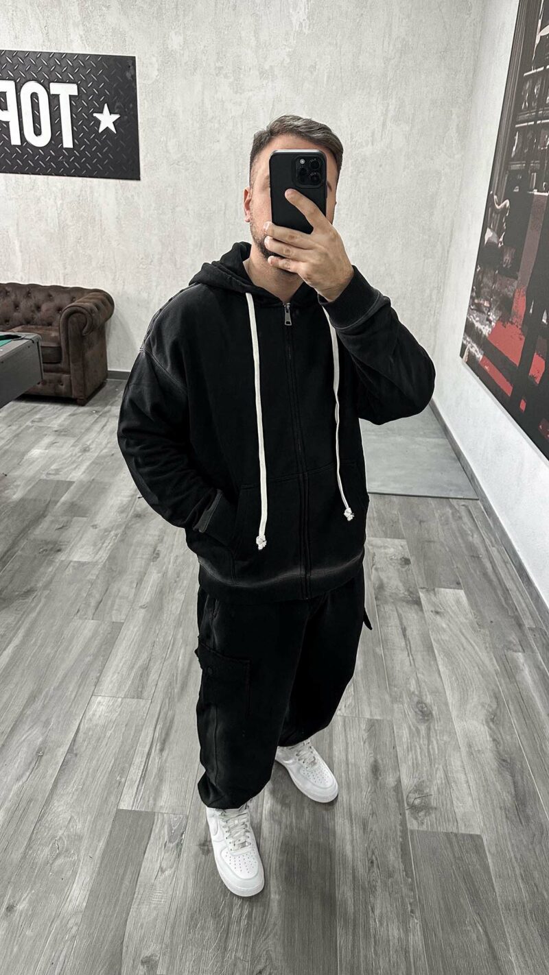 Tracksuit Destroyed Wash Zip - immagine 4